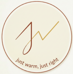 just warm